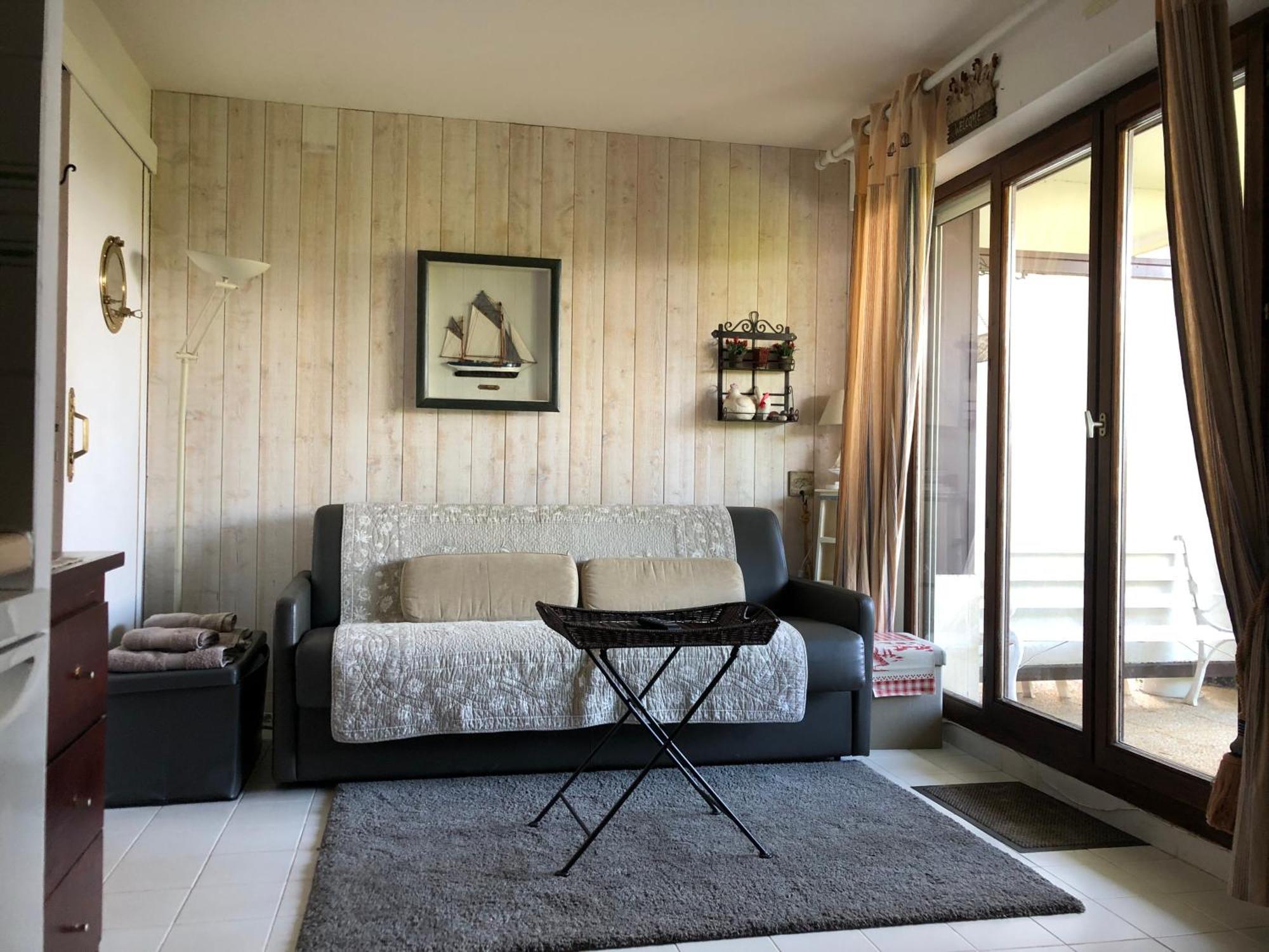 Studio En Rez De Jardin -"Le Petit Nid" A Trouville Kültér fotó